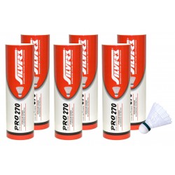 Silvers PRO-270 White Nylon Shuttle Combo 3